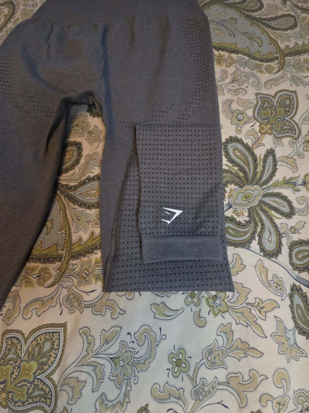 Gymshark Vital Seamless Leggings in Smokey Grey,  size S - Picture 4 of 5